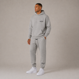 Heren Premium Comfort Set – Hoodie & Joggingbroek - Grijs