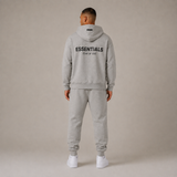 Heren Premium Comfort Set – Hoodie & Joggingbroek - Grijs