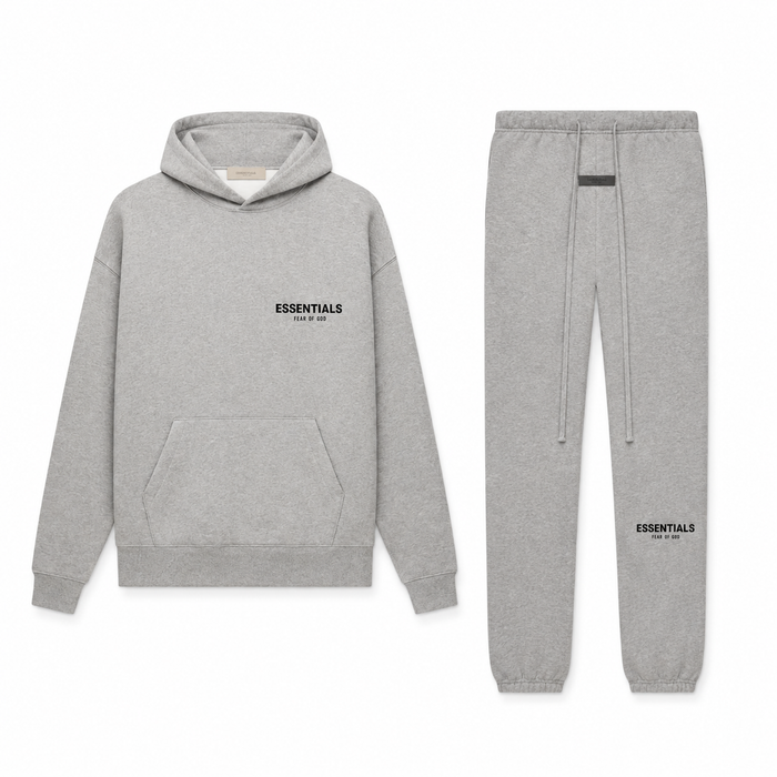 Heren Premium Comfort Set – Hoodie & Joggingbroek - Grijs