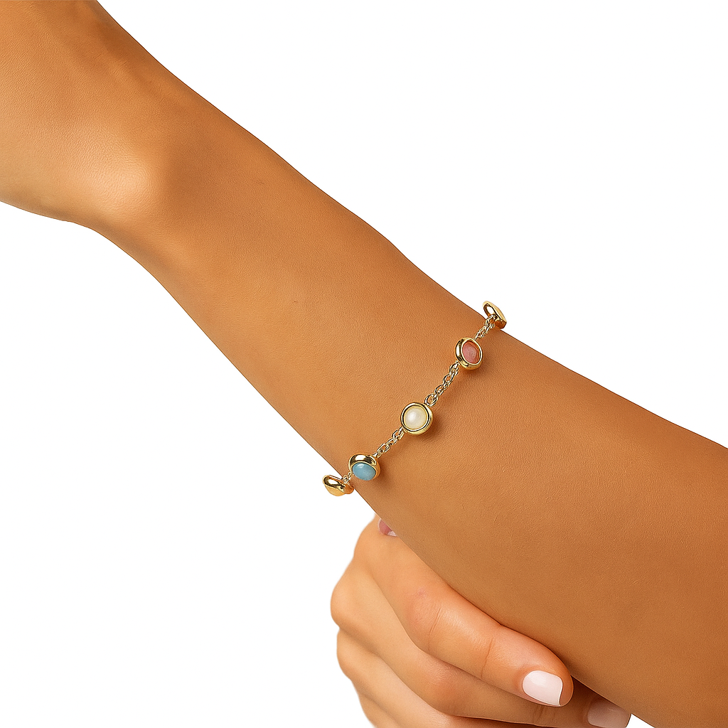 Edelsteen armband met 7 chakra’s – natuurlijke stenen voor energie, balans en een stijlvolle spirituele look.