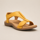 Dames Sandalen met Kruisbanden en Klittenbandsluiting