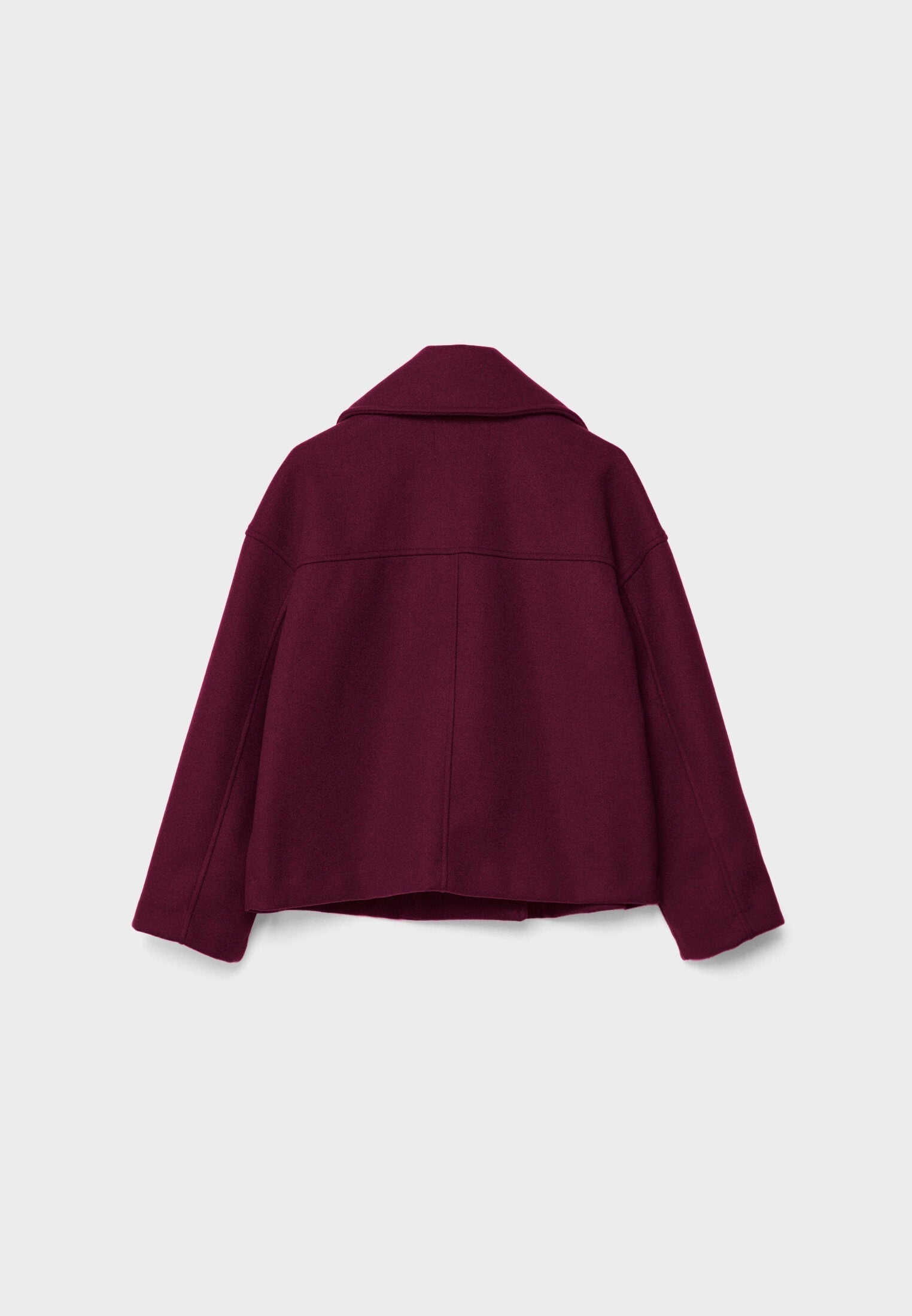 Elara chique korte jas voor dames – stijlvolle jas met dubbele rij knoopsluiting, hoogwaardige stof en comfortabele pasvorm, perfect voor werk of speciale gelegenheden.