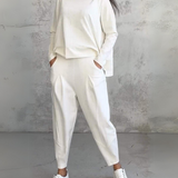 Tweedelige Lounge Set met Sweater en Joggingbroek