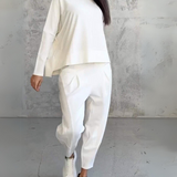 Tweedelige Lounge Set met Sweater en Joggingbroek