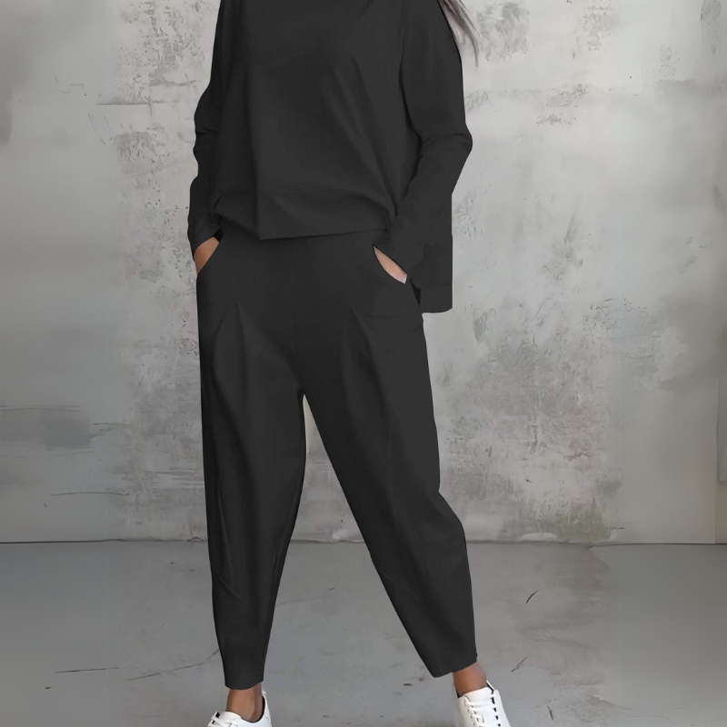 Tweedelige Lounge Set met Sweater en Joggingbroek