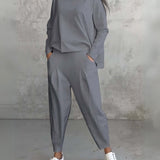 Tweedelige Lounge Set met Sweater en Joggingbroek