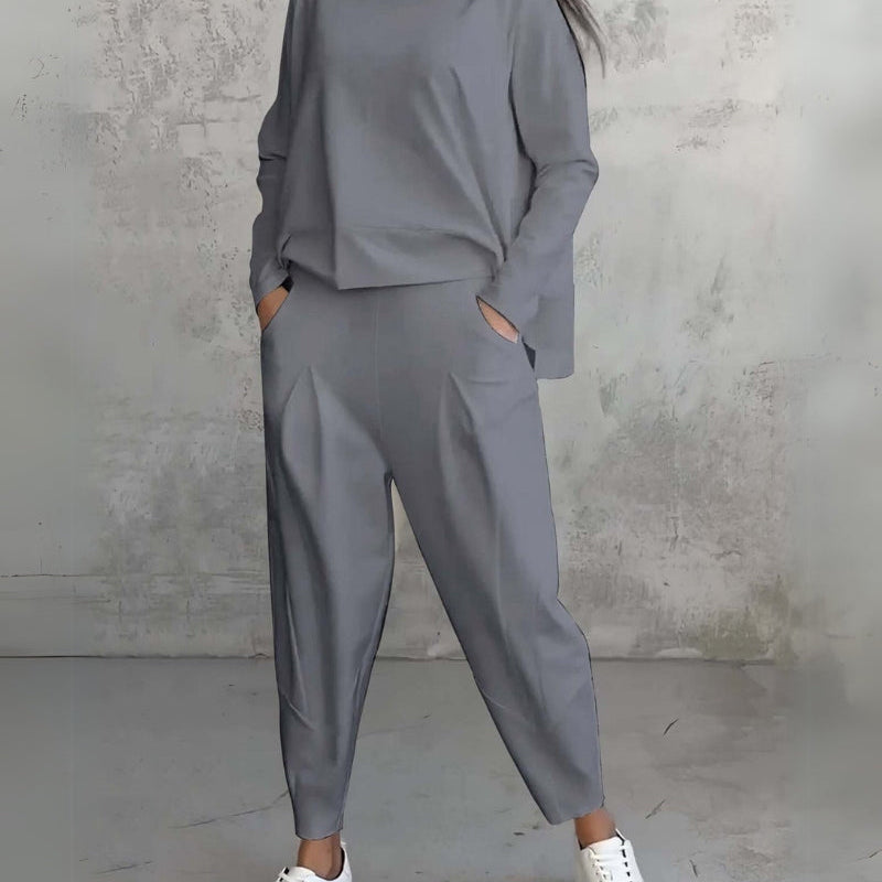 Tweedelige Lounge Set met Sweater en Joggingbroek