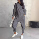 Dames Tweedelige Lounge Set met Oversized Trui