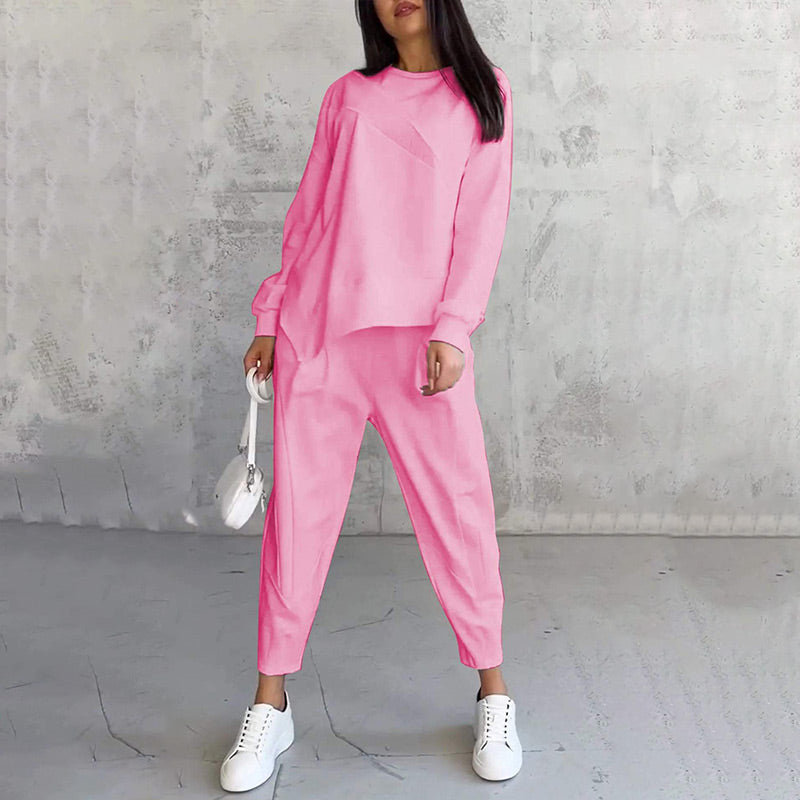 Dames Tweedelige Lounge Set met Oversized Trui