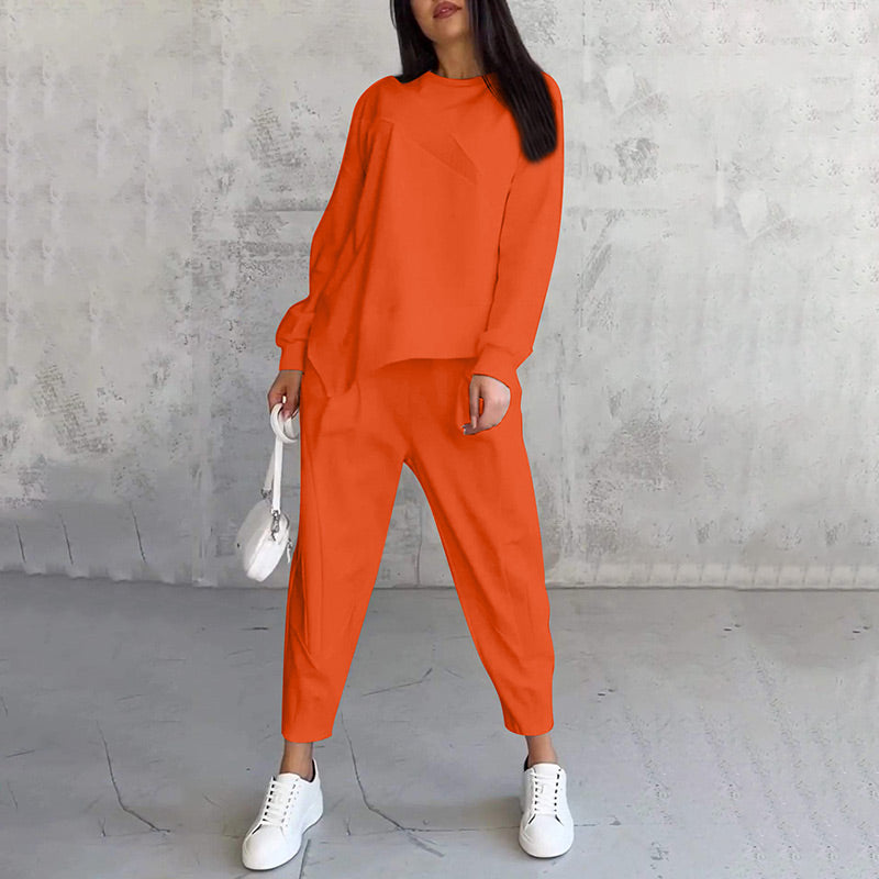 Dames Tweedelige Lounge Set met Oversized Trui