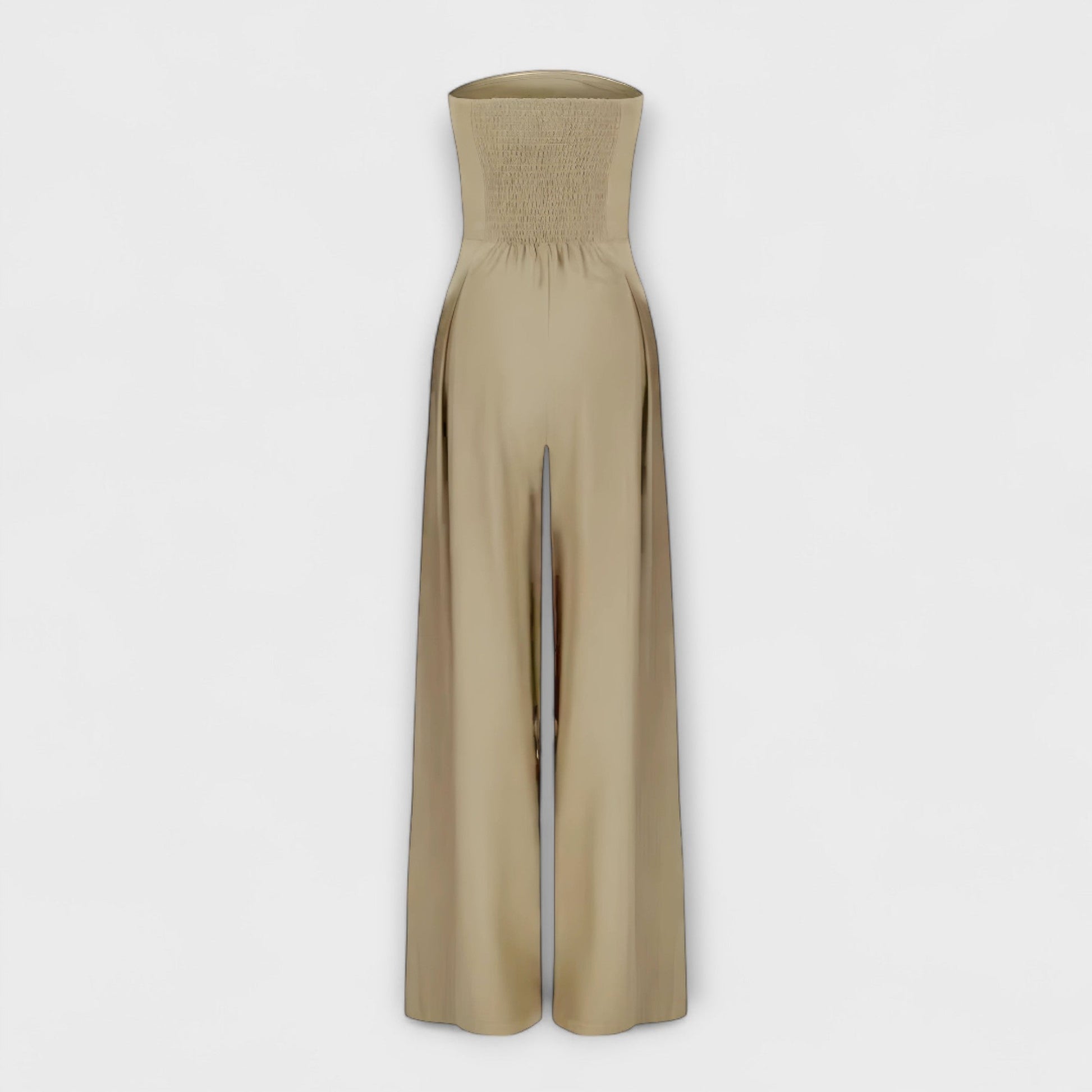 Strapless jumpsuit – elegante en flatterende pasvorm, zachte stof voor een stijlvolle, classy look bij speciale gelegenheden.