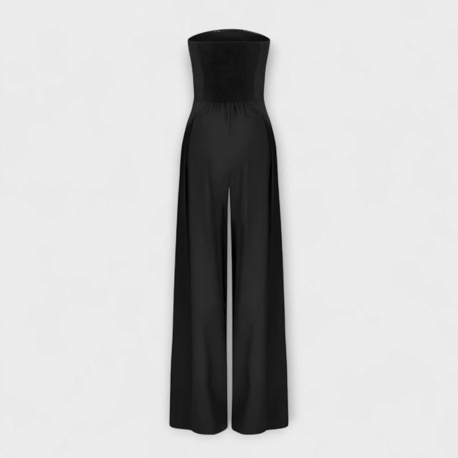 Strapless jumpsuit – elegante en flatterende pasvorm, zachte stof voor een stijlvolle, classy look bij speciale gelegenheden.