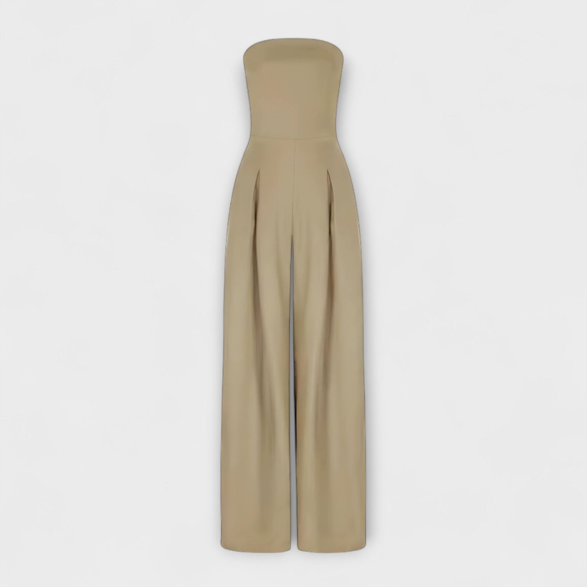 Strapless jumpsuit – elegante en flatterende pasvorm, zachte stof voor een stijlvolle, classy look bij speciale gelegenheden.