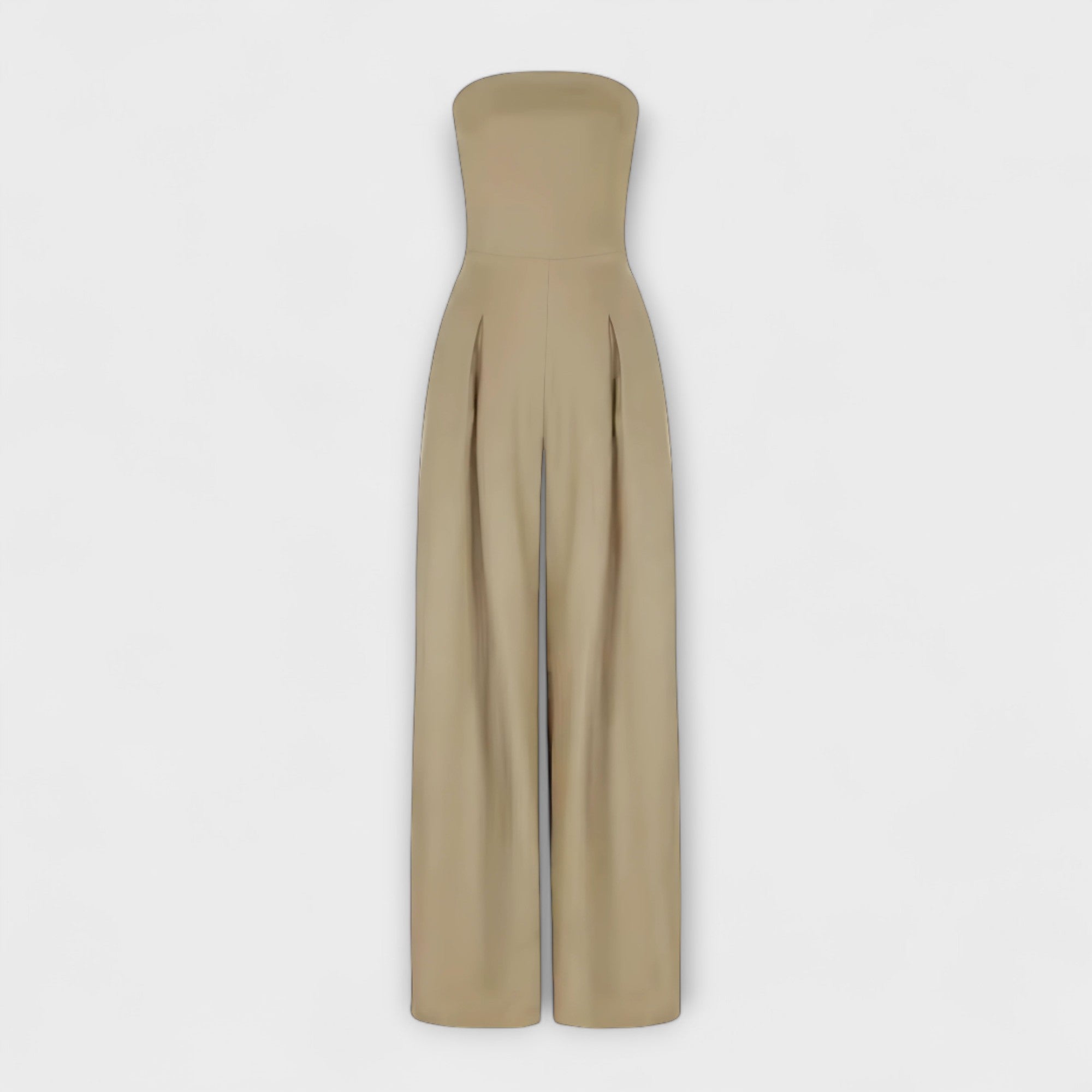 Strapless jumpsuit – elegante en flatterende pasvorm, zachte stof voor een stijlvolle, classy look bij speciale gelegenheden.