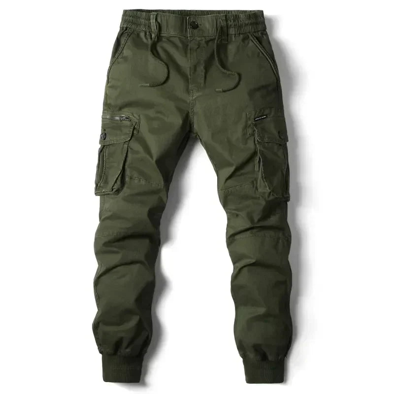 Tactische cargo joggingbroek voor heren met zakken