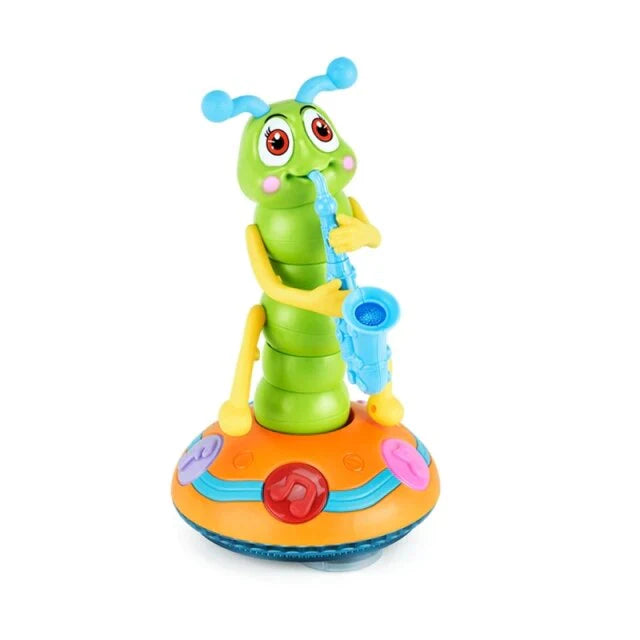 Dansende rups speelgoed met muziek – kleurrijk en interactief kinderspeelgoed dat beweegt en muziek speelt voor eindeloos plezier en stimulatie.