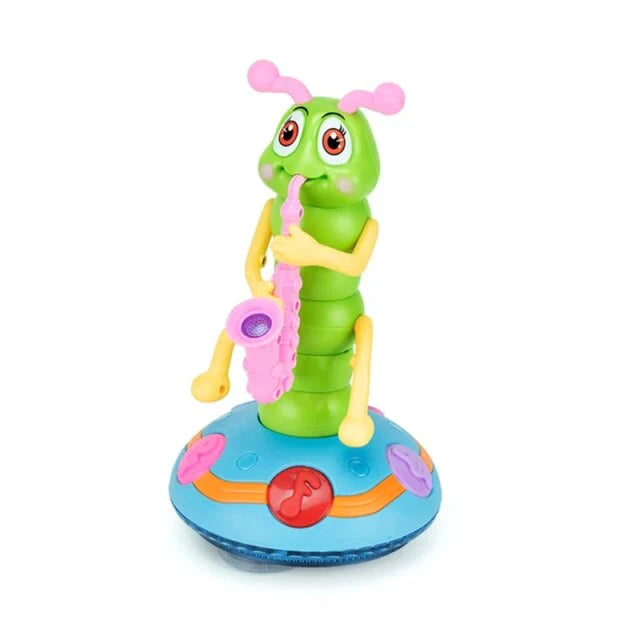 Dansende rups speelgoed met muziek – kleurrijk en interactief kinderspeelgoed dat beweegt en muziek speelt voor eindeloos plezier en stimulatie.