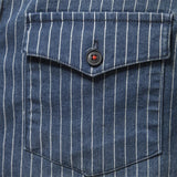 Slim Fit Overhemd met Strepen en Borstzak