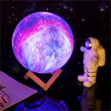 MoonLight draadloze 3D LED nachtlamp – sfeervolle lamp met modern ontwerp, ideaal voor slaapkamer, woonkamer of kinderkamer.