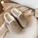 Dames Instapslippers met Gespen