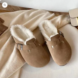 Dames Instapslippers met Gespen