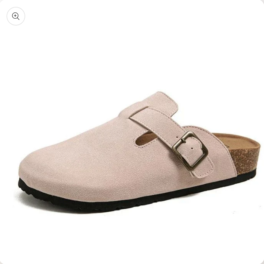 Dames Instapslippers met Gespen