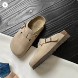 Dames Instapslippers met Gespen
