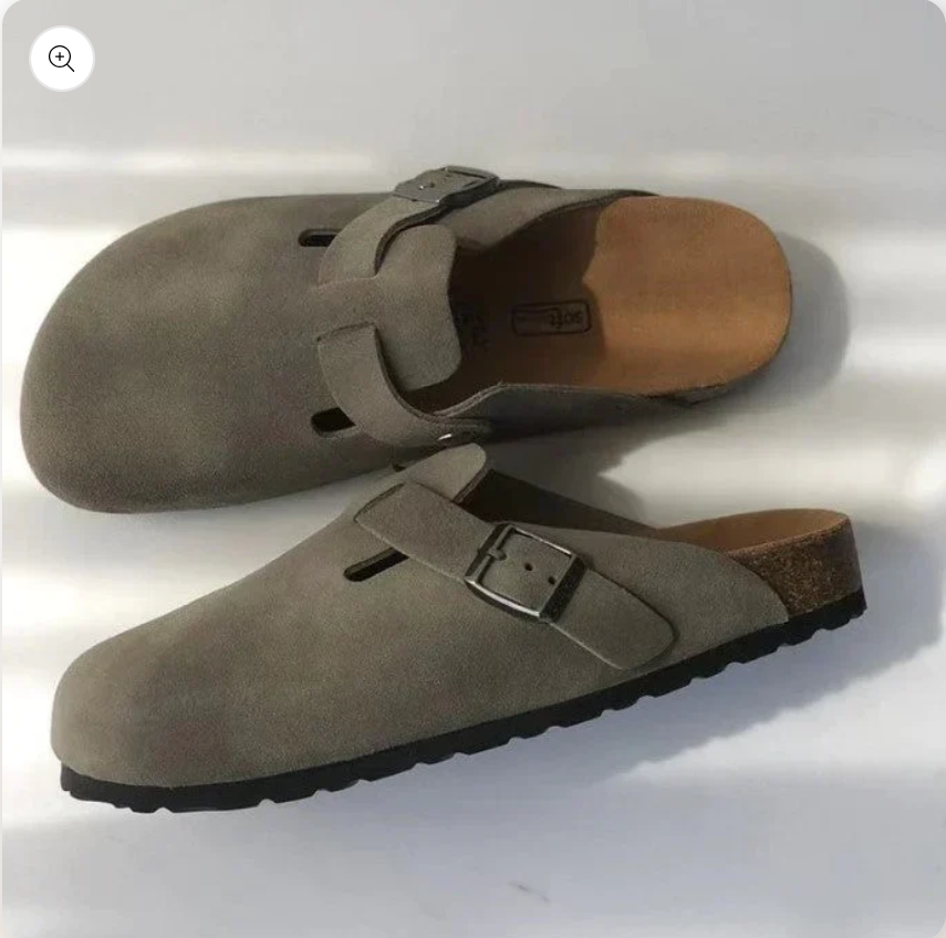 Dames Instapslippers met Gespen