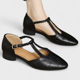 Dames Ballerina's met Enkelbandje