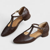 Dames Ballerina's met Enkelbandje