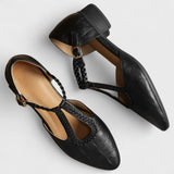 Dames Ballerina's met Enkelbandje