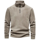 Hugo fleece trui – warme herenpullover van zachte fleece, comfortabele pasvorm en ideaal voor casual en outdoor gebruik.