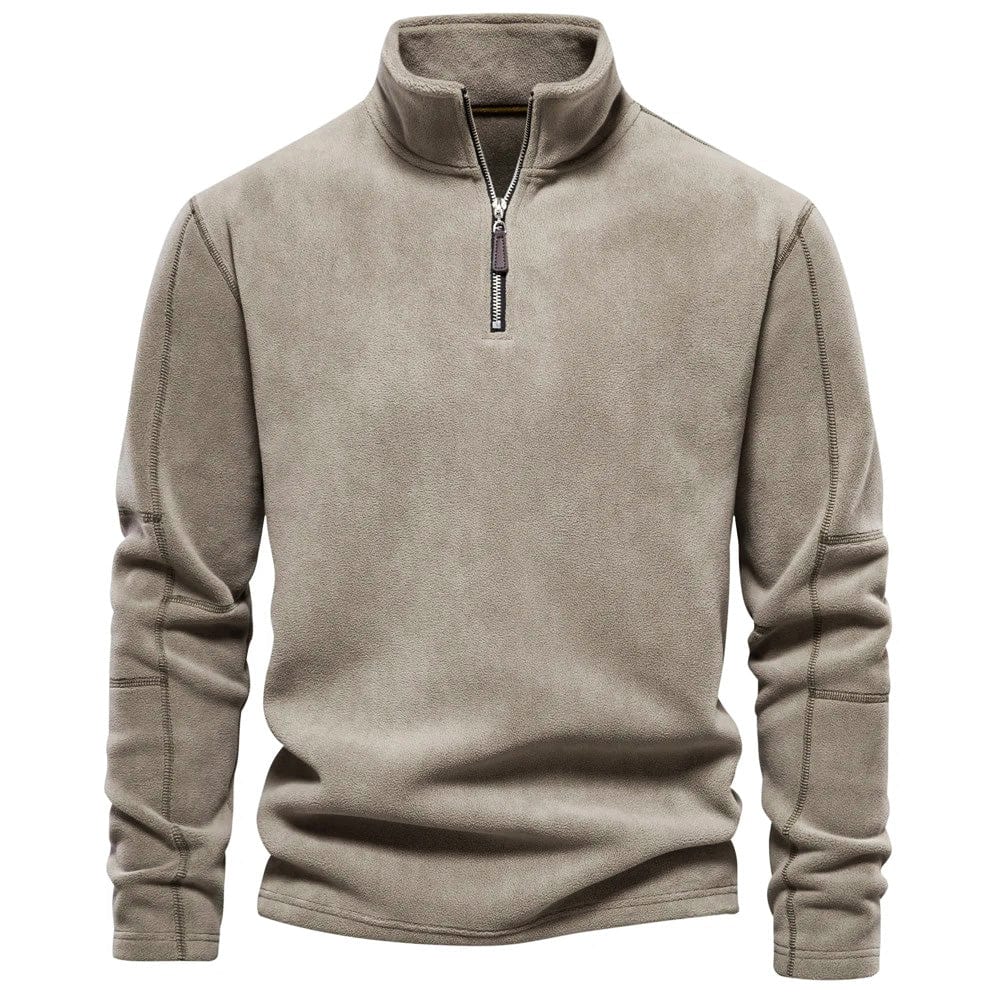 Hugo fleece trui – warme herenpullover van zachte fleece, comfortabele pasvorm en ideaal voor casual en outdoor gebruik.
