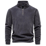 Hugo fleece trui – warme herenpullover van zachte fleece, comfortabele pasvorm en ideaal voor casual en outdoor gebruik.