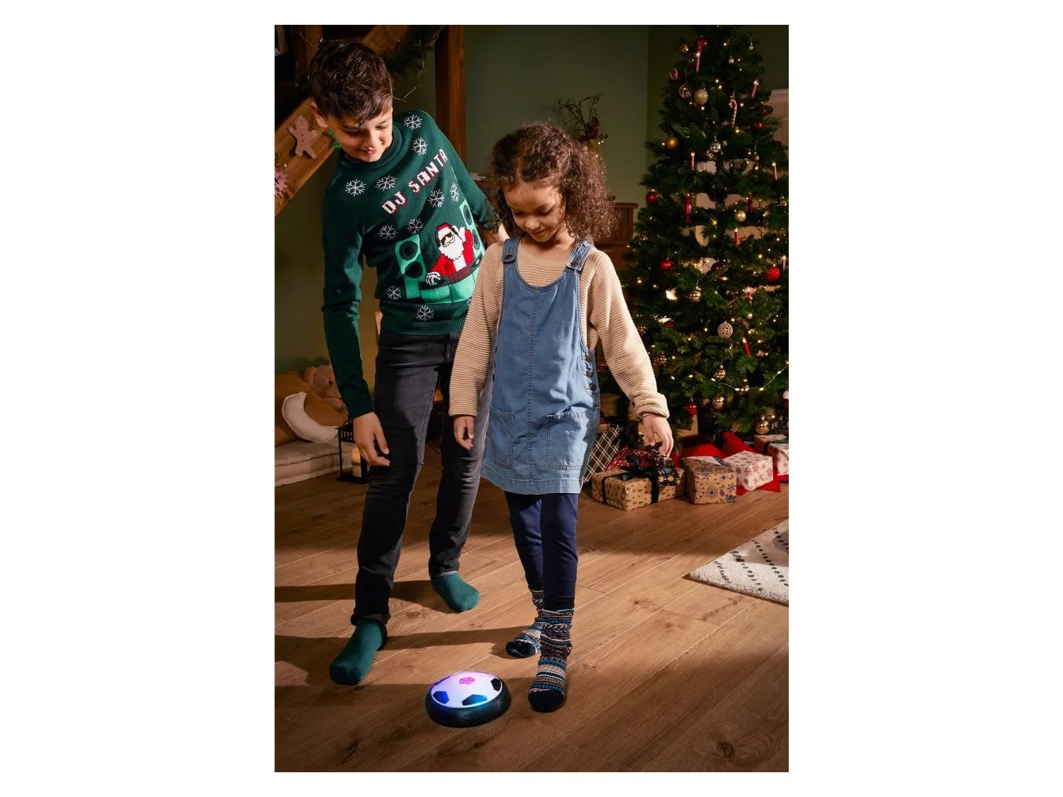 Hover binnen voetbal – elektrische zwevende voetbal met LED-licht en muziek voor een unieke speelervaring. Ideaal voor binnen en biedt uren plezier voor kinderen.