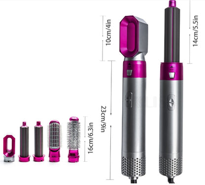 5-in-1 föhn – veelzijdige stylingtool om te föhnen, stylen en volume te creëren. Krachtig, snel drogend en perfect voor elk haartype.