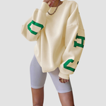 Oversized damestrui in moderne snit – comfortabel en trendy voor een casual look.