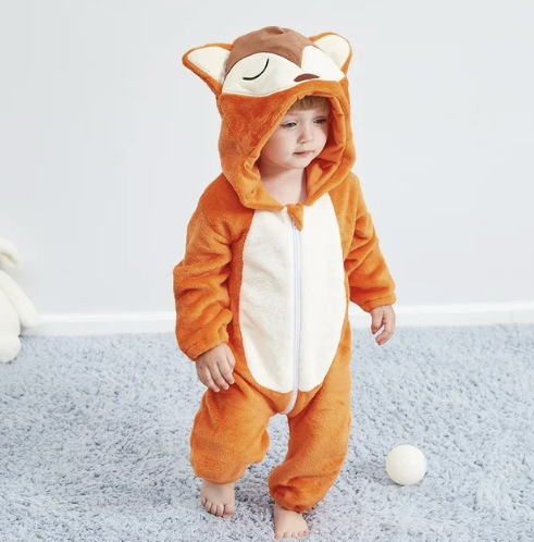 Little Paws baby onesies met schattige dierenthema’s – zachte, comfortabele stof en perfecte pasvorm voor dagelijks gebruik en knuffelmomenten.