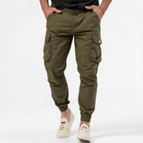 Tactische cargo joggingbroek met elastische tailleband