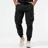 Tactische cargo joggingbroek met elastische tailleband