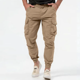 Tactische cargo joggingbroek met elastische tailleband