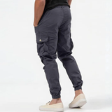 Tactische cargo joggingbroek met elastische tailleband