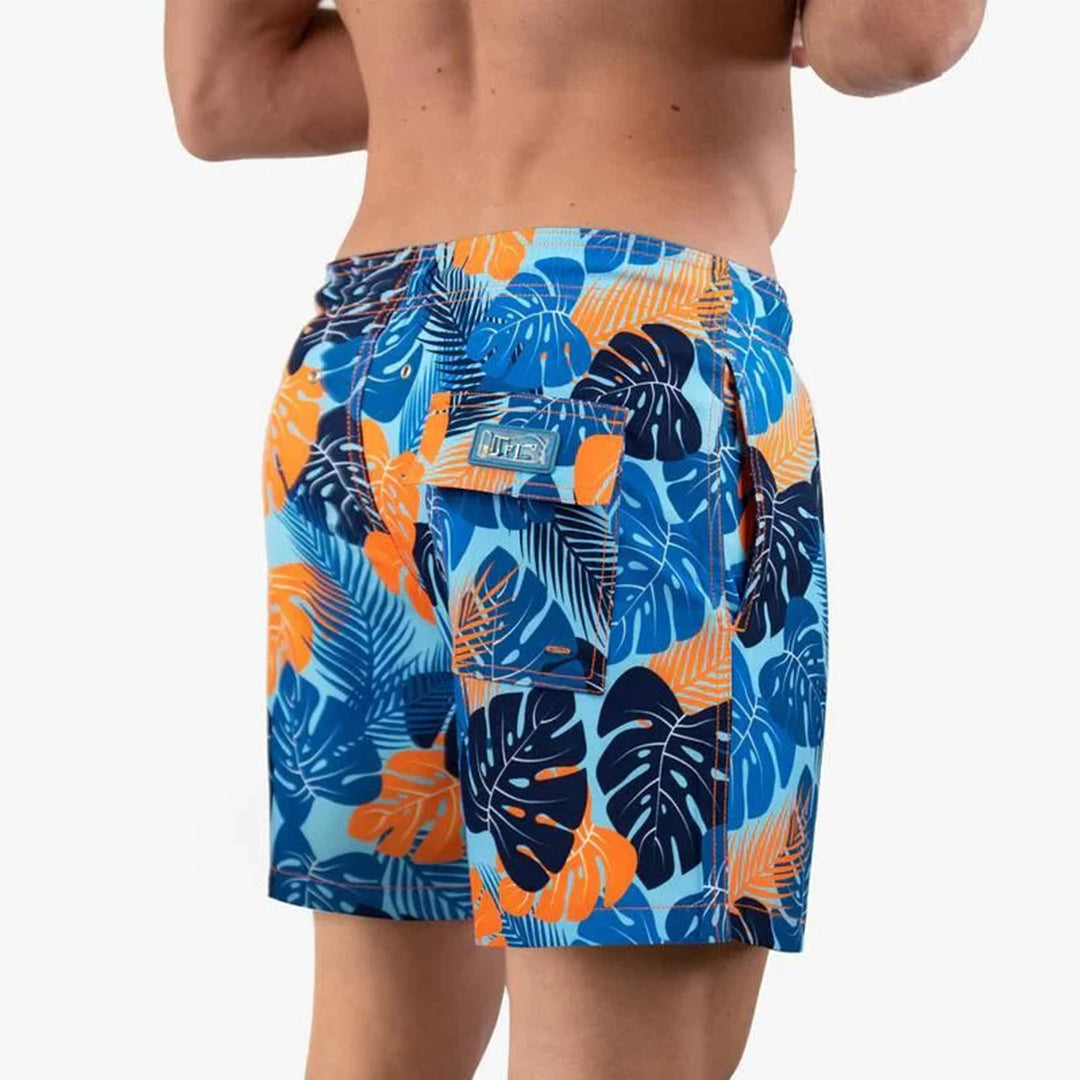 GENNADY stijlvolle zomerse zwembroek voor mannen – sneldrogend, lichtgewicht materiaal met comfortabele pasvorm en modern design