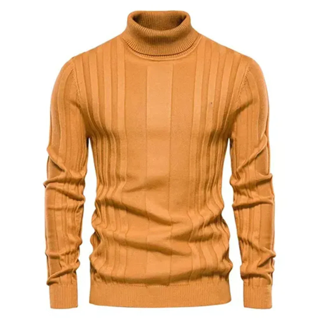 Gastonet coltrui voor heren – warme wintertrui in diverse kleuren, zachte stof en comfortabele pasvorm voor koude dagen.