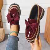 Dames Loafers met Strikdetail