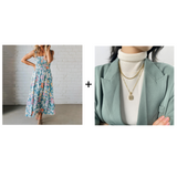 Dames Maxi Jurk met Bloemenprint en Spaghettibandjes