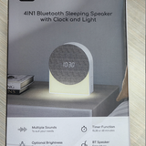 GlowTime digitale wekker met Bluetooth en nachtlampje – modern design, draadloze verbinding en zachte verlichting voor een rustgevende sfeer.