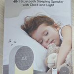 GlowTime digitale wekker met Bluetooth en nachtlampje – modern design, draadloze verbinding en zachte verlichting voor een rustgevende sfeer.