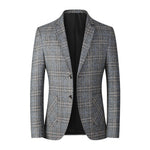 James casual blazer voor heren – Stijlvolle en comfortabele blazer van hoogwaardige stof. Perfect voor smart-casual gelegenheden, kantoor of avondjes uit. Modern ontwerp met een nette pasvorm voor een verzorgde look.