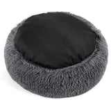DreamPet comfortabel donutbed voor katten en honden – zachte, knusse ligplaats die warmte en veiligheid biedt voor huisdieren van alle groottes.